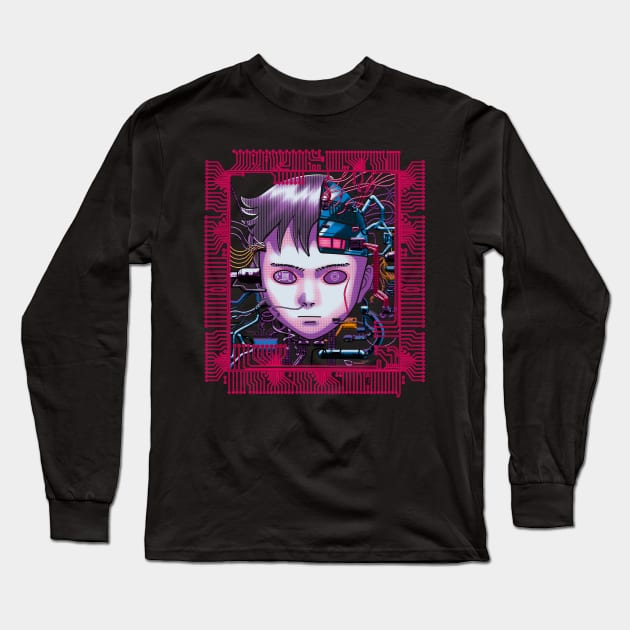 astro machine Long Sleeve T-Shirt by sambukino